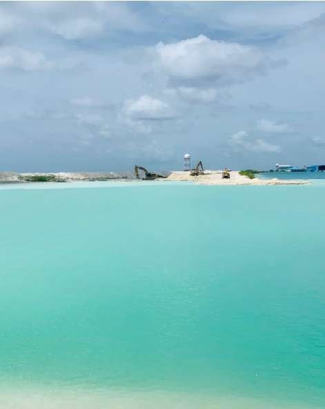 Dredging of the Hulhule-Hulhumale Link Road