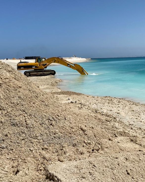 Coastal Protection at Zuha Island